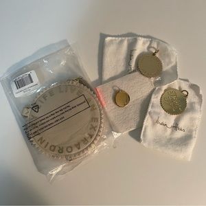 India Hicks || Ivory Watch Crown Cion Purse - With Accessories